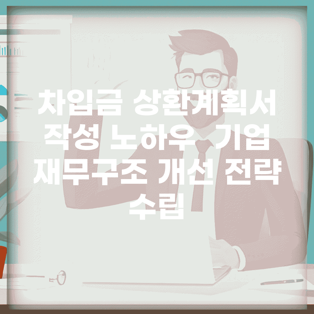 차입금 상환계획서 작성 노하우 | 기업 재무구조 개선 전략 수립