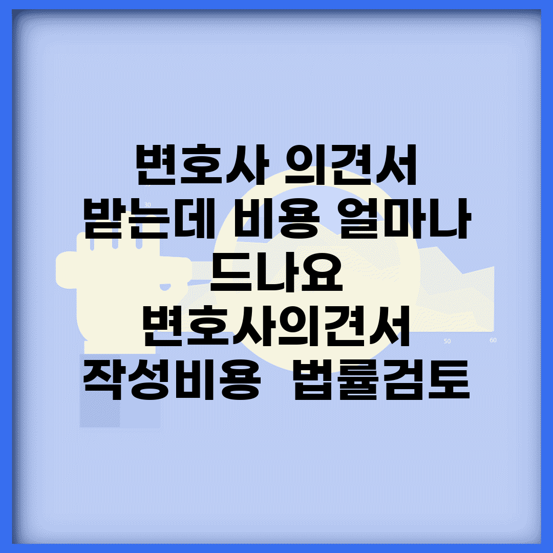 변호사 의견서 받는데 비용 얼마나 드나요 | 변호사의견서 | 작성비용 | 법률검토