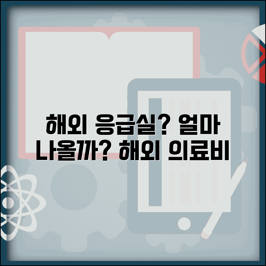 해외 응급실 가면 의료비 얼마나 나와요 | 해외의료비 | 응급실 | 비용