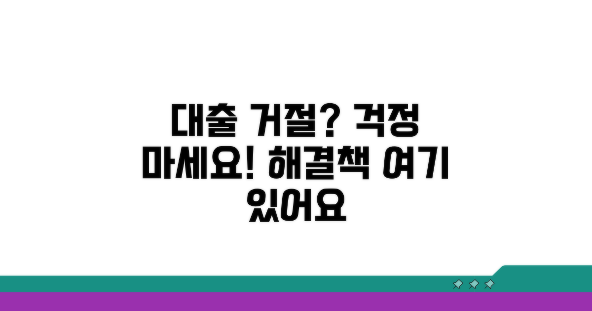 대출 거절 시 대처 방법