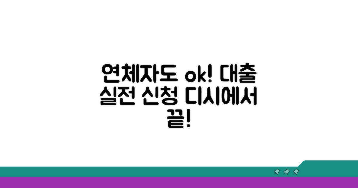 디시 연체자 대출 실전 신청