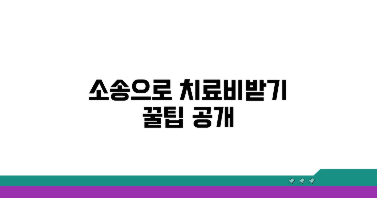 치료비 관련 행정소송 절차