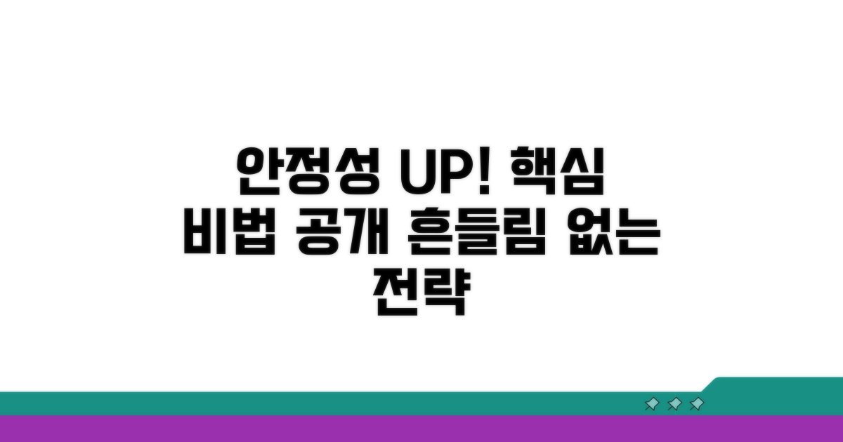 안정성 강화를 위한 실전 전략