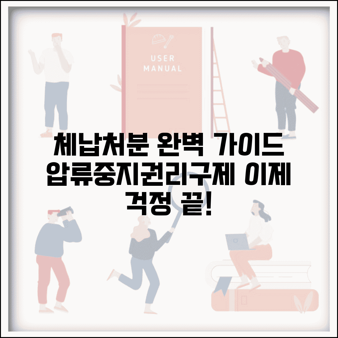 체납처분 절차 및 대응방법 | 재산압류 절차 | 체납처분 중지 신청 | 체납자 권리구제 완벽 가이드