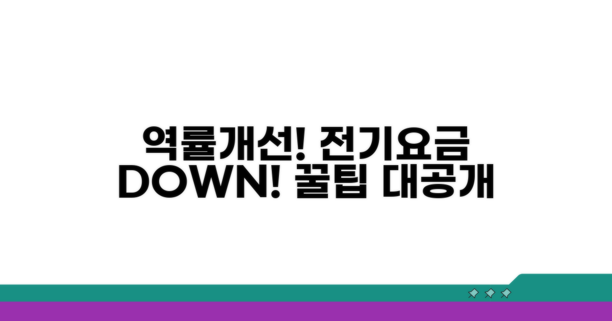 역률개선으로 요금 절약 방법