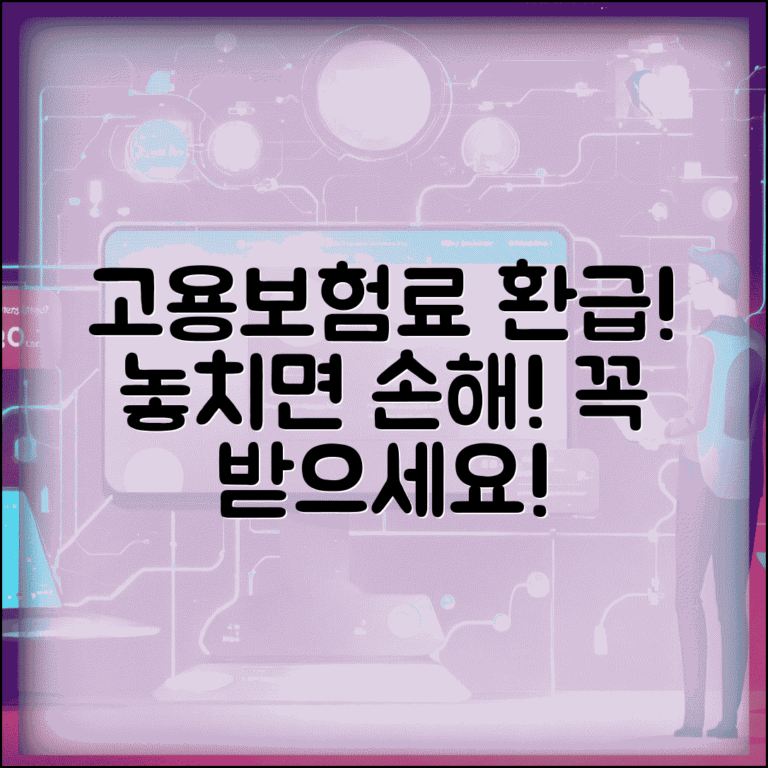 고용지원금 환급금 | 고용보험 환급 | 실업급여 환급 | 고용보험료 과납 환급