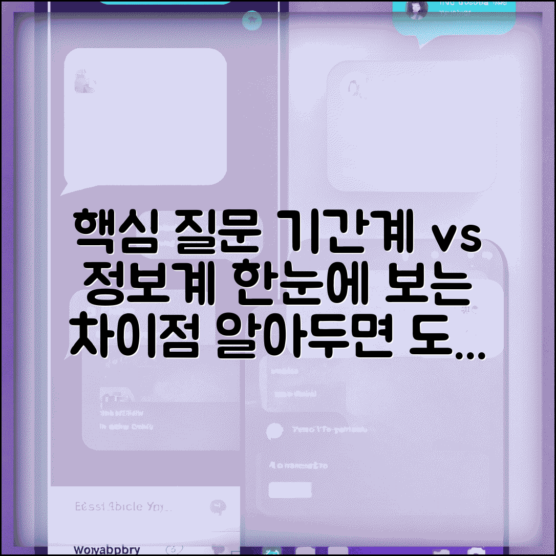 기간계 시스템 | 기간계와 정보계 시스템 차이점