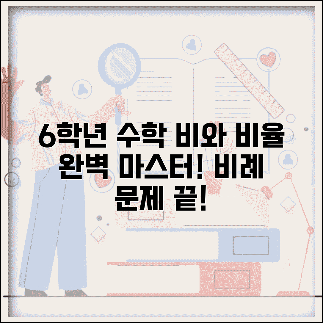 6학년수학비와비율 완벽 학습 | 초등 6학년 비례 문제 풀이 방법