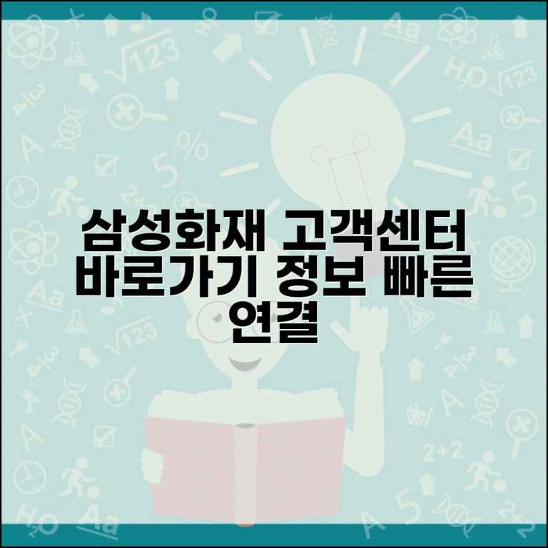 삼성화재 고객센터 주소와 고객지원센터 정보 안내