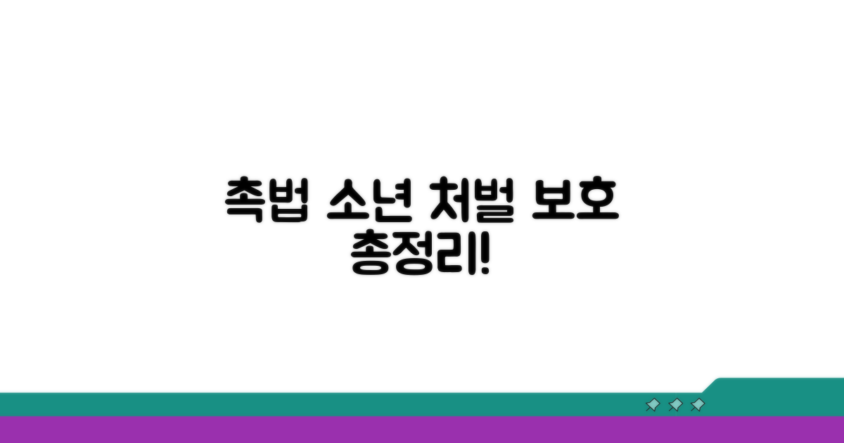 촉법소년 처벌과 보호 절차 총정리