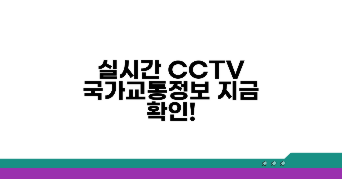 국가교통정보센터 CCTV, 지금 바로 확인!