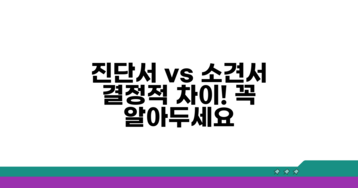 진단서와 소견서, 무엇이 다를까요?