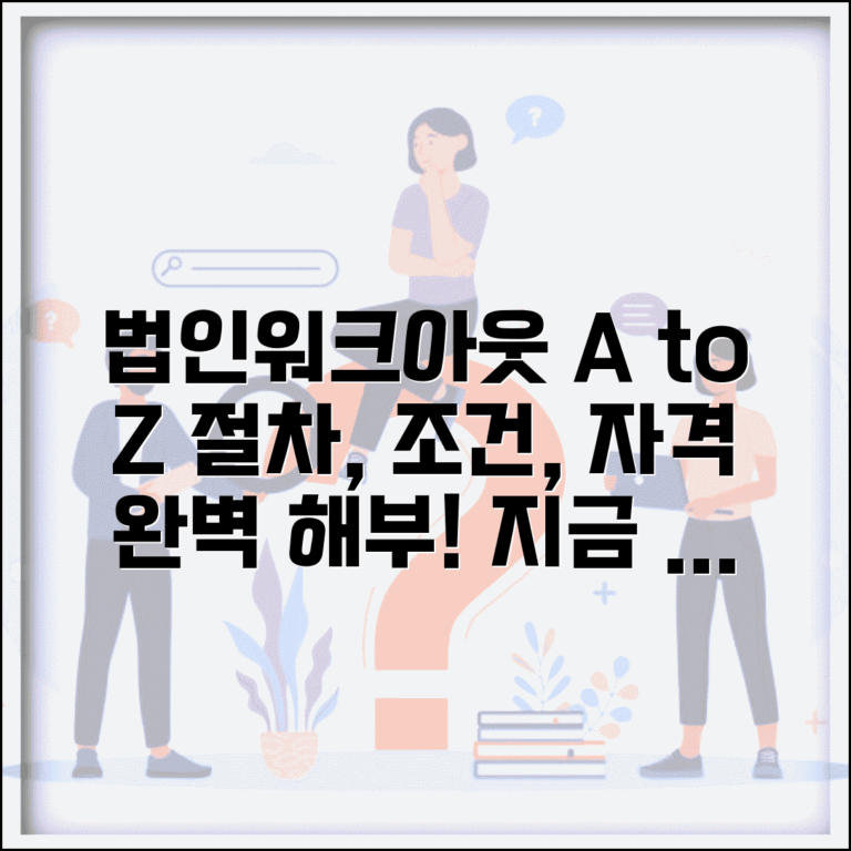 법인워크아웃 절차 조건 신청자격 총정리