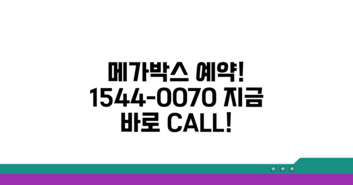 1544-0070 메가박스 예약 전화 안내