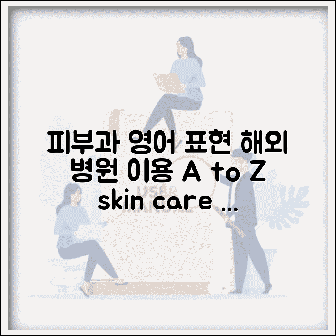 피부과 영어 표현과 해외 병원 이용 가이드
