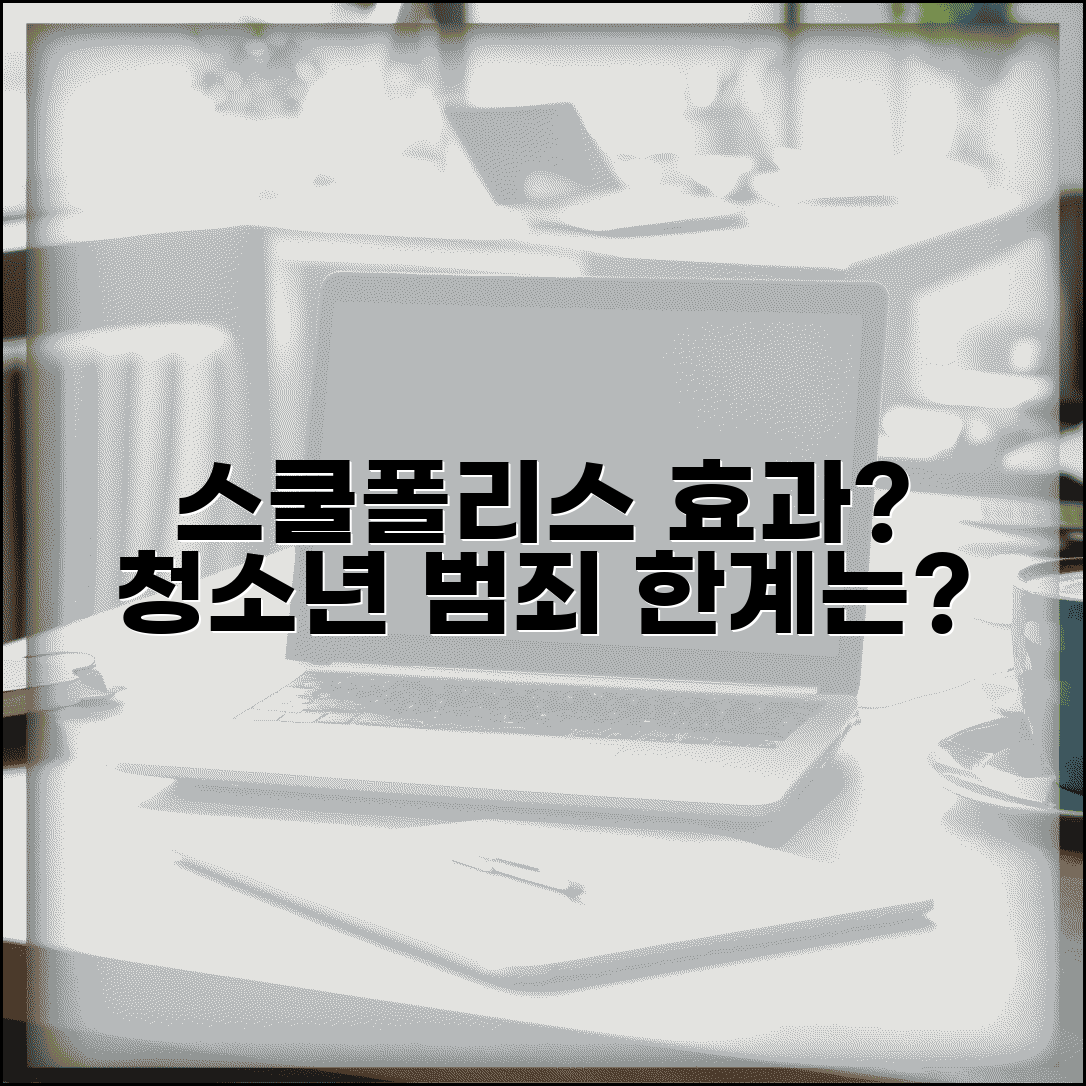 스쿨폴리스 효과와 청소년 범죄 예방 한계점 분석