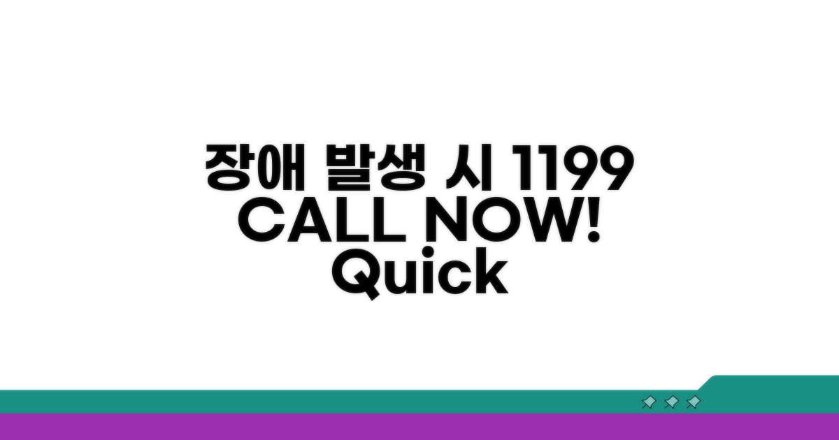 장애 발생 시 02-3273-1199 활용법