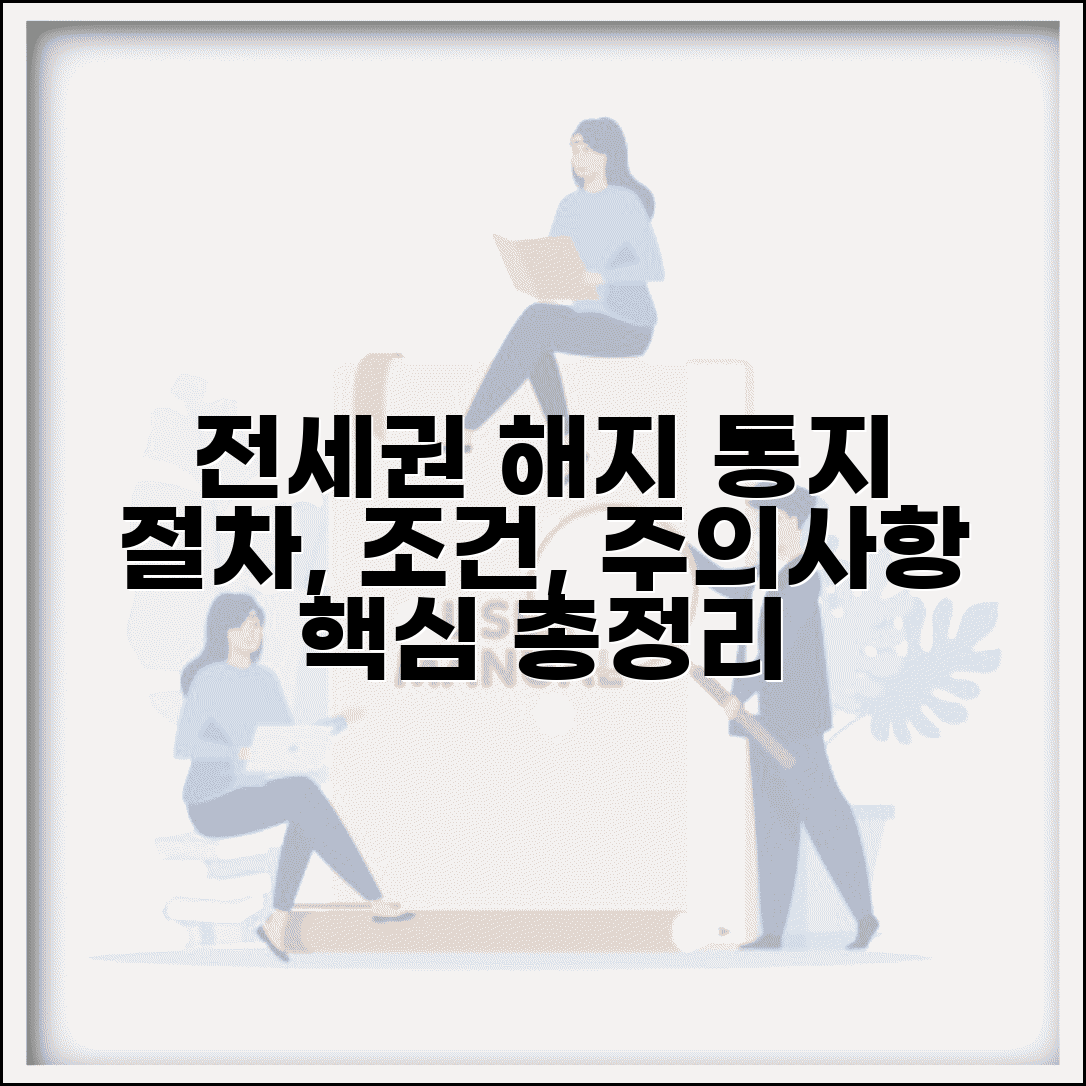 전세권설정 해지 통지 | 해지 통보 절차, 조건, 주의사항 총정리