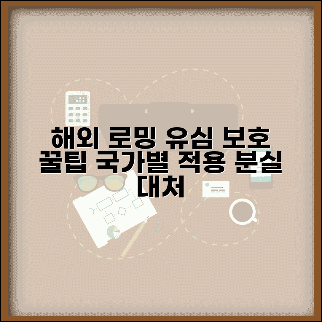 유심보호서비스 해외 로밍 국가별 적용 현황 | 로밍 전 설정 및 유심 분실 대처 요령 총정리
