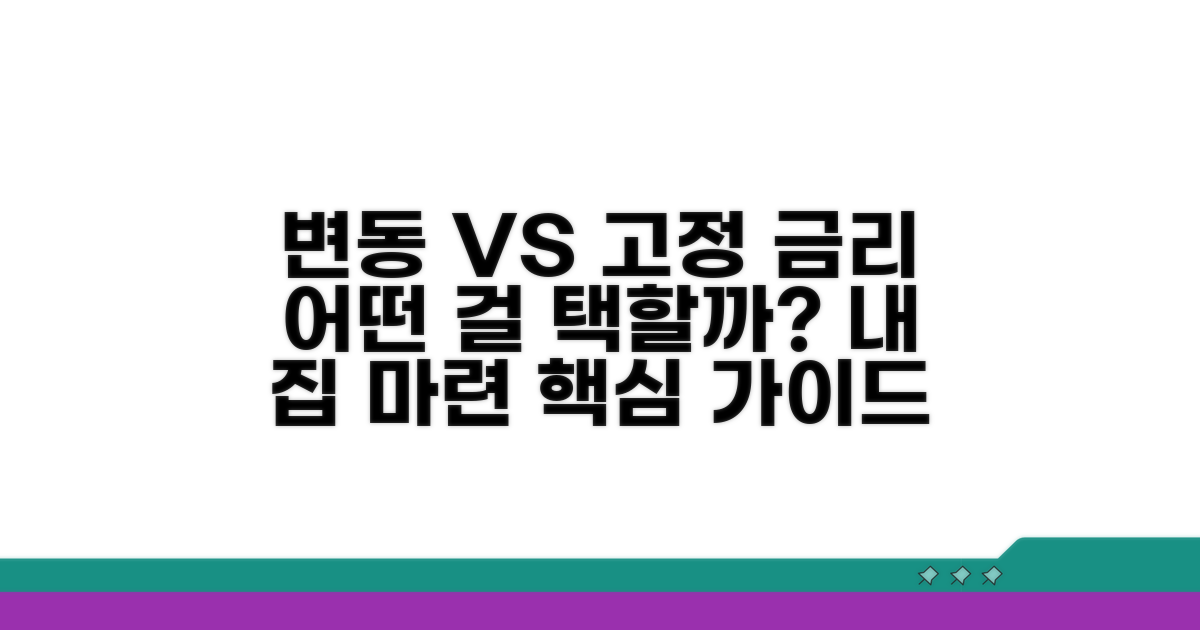 변동 vs 고정 금리, 무엇을 고를까?