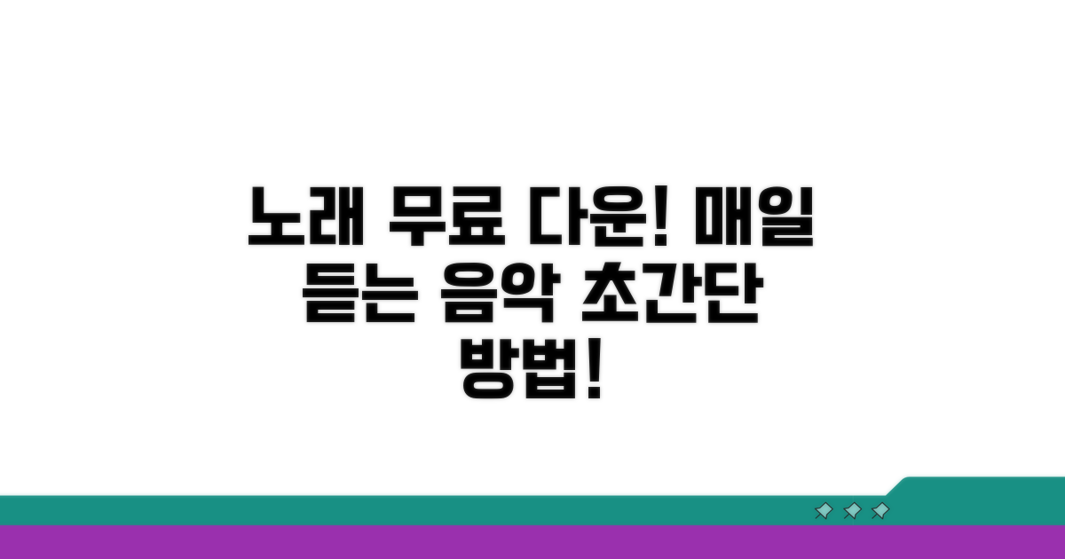 매일 듣는 노래, 무료로 다운로드하는 법