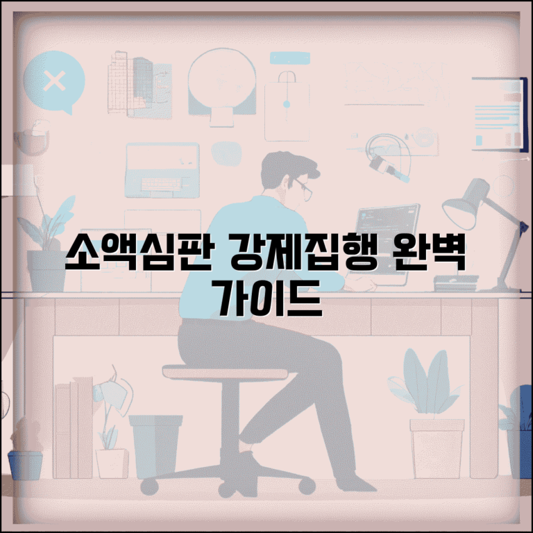 소액심판 강제집행 절차 방법 | 소액심판 판결 후 강제집행 완벽 가이드