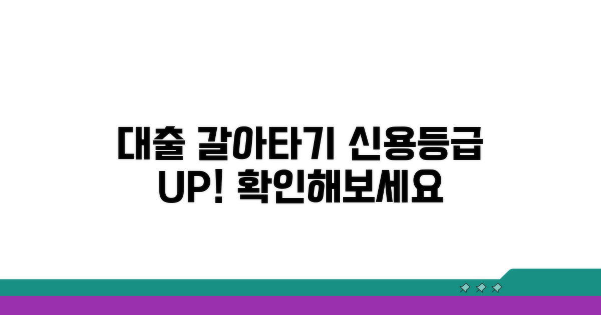 대출 갈아타기 신용등급 변화 추적