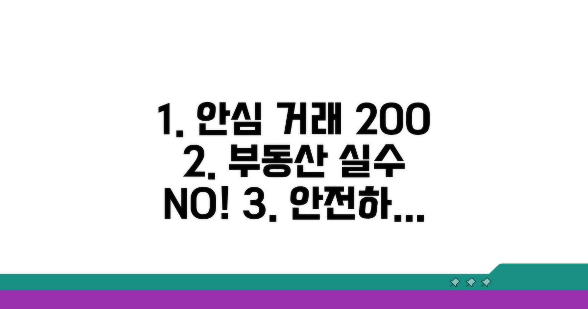 불일치 예방 및 안전한 부동산 거래