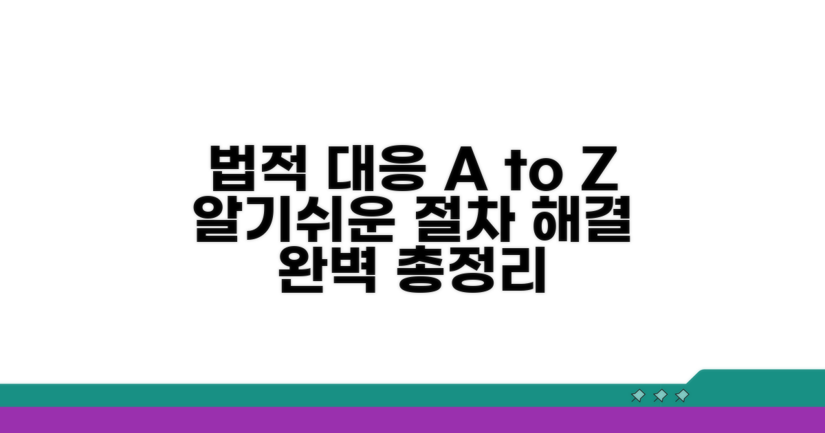 법적 대응 방법과 해결 절차 총정리