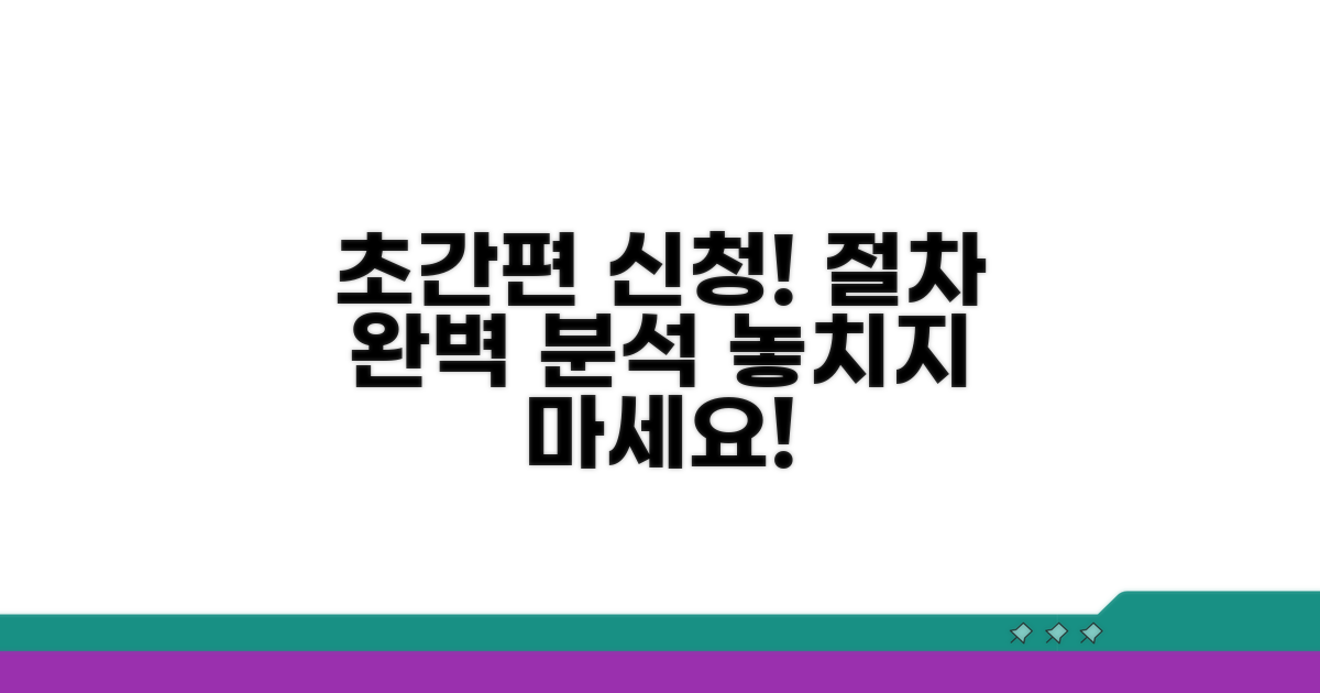 간편 신청 방법과 절차 완벽 분석