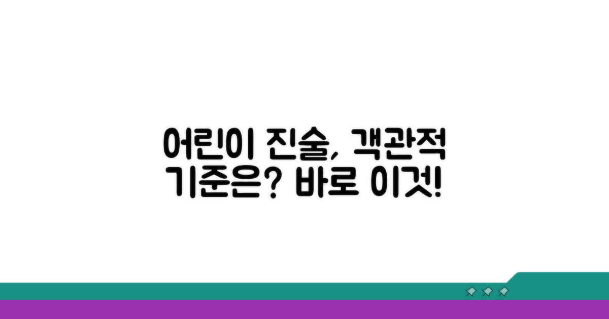 어린이 진술, 객관적 판단 기준은