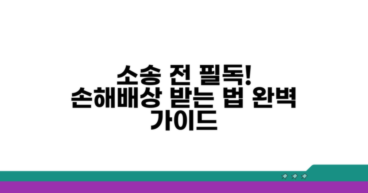 손해배상 청구 절차 완벽 안내