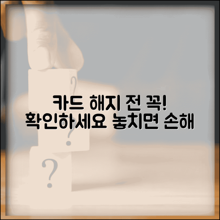 카드 해지 전 확인사항 | 해약 전 체크리스트, 혜택 유지 및 주의사항 총정리