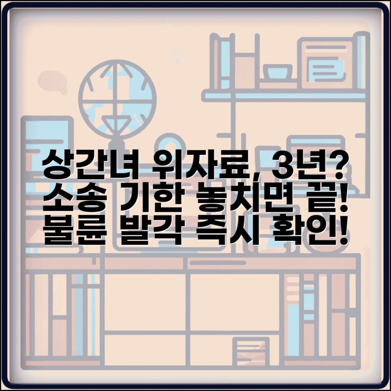 상간녀 위자료 청구소송 기한 | 불륜 발각 시점부터 3년 소멸시효, 놓치면 안 되는 정보