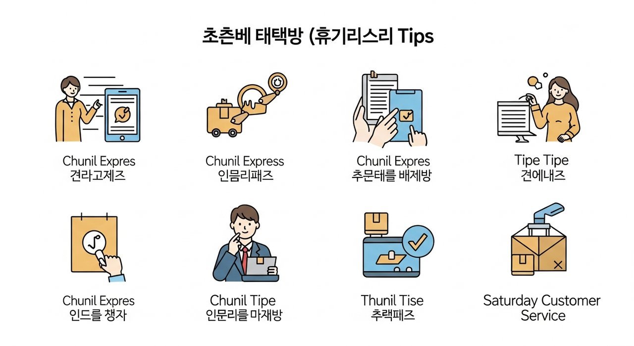 천일택배 배송조회 토요일 고객센터 이용 꿀팁 5가지