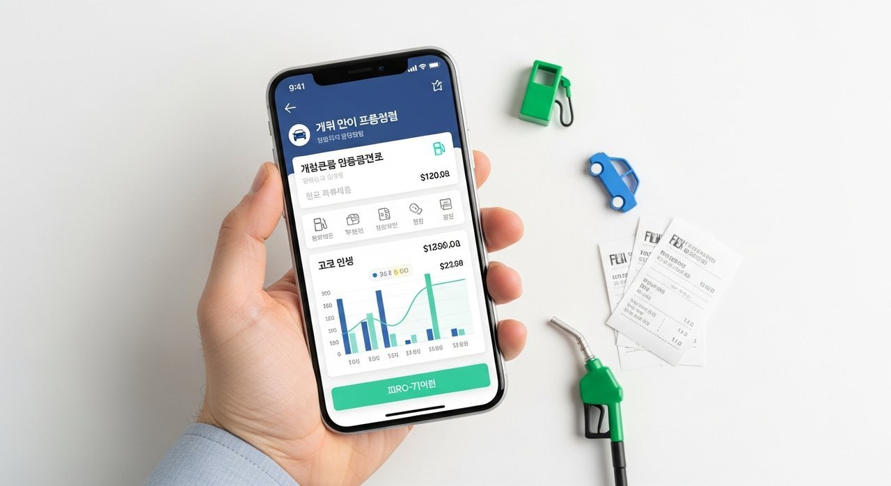 개인 유류비 관리 앱 추천: 주유 기록 가계부 & 연비 측정으로 절약 꿀팁 5가지