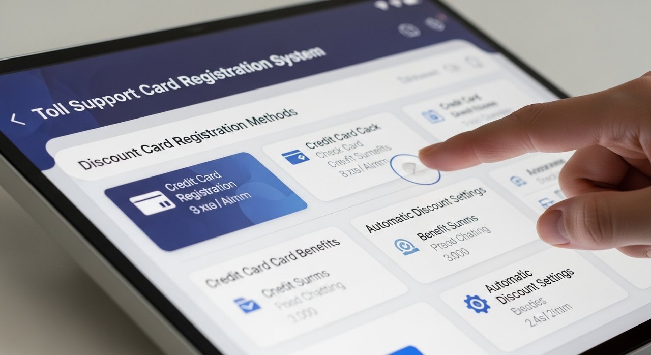 통행료 지원 카드등록시스템: 할인카드 등록 방법, 혜택 총정리