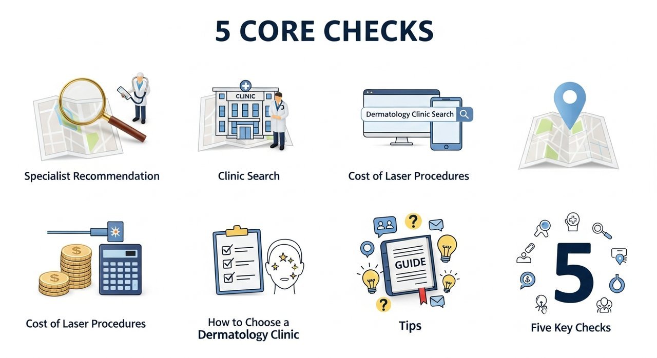 믿을만한 피부과 선택법, 전문의 추천 및 찾기부터 비용까지 5가지 핵심 체크