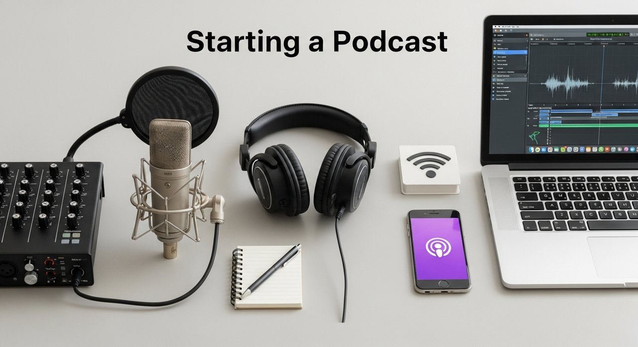 팟캐스트 시작하기: 장비부터 배포까지 5단계 완성