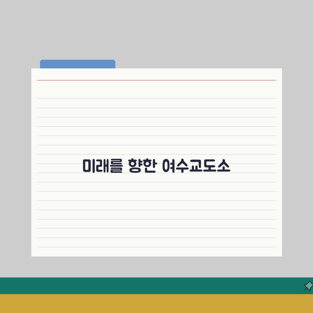 여수교도소 전화번호 061-690-8000 | 전남 여수 교정시설 해안 지역 수용자 면회와
