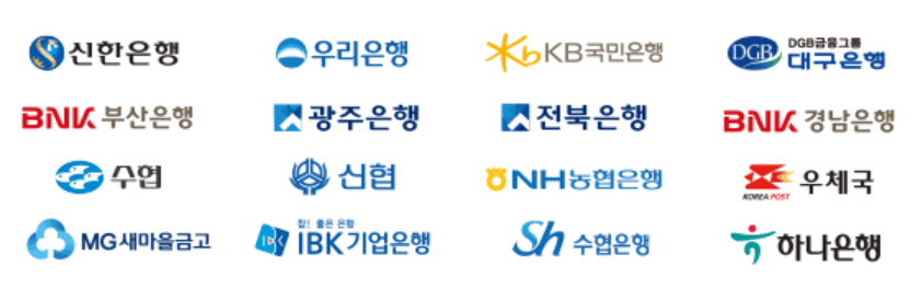 지류 온누리상품권을 판매하는 은행 목록 안내